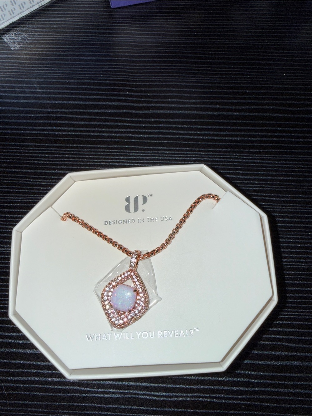 BP October 2025 Necklace Rose Gold